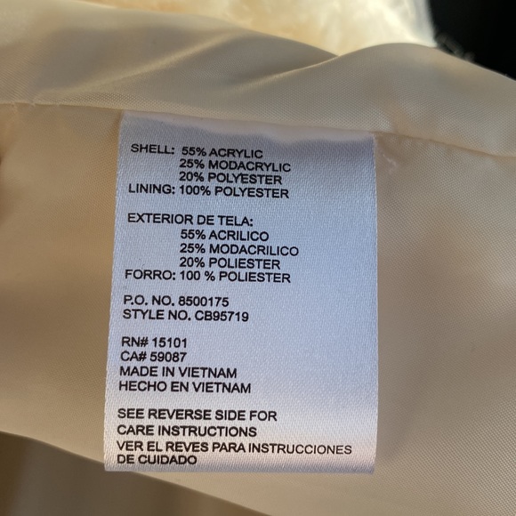 🎉🪩 Fun Sherpa Coat - Picture 6 of 6